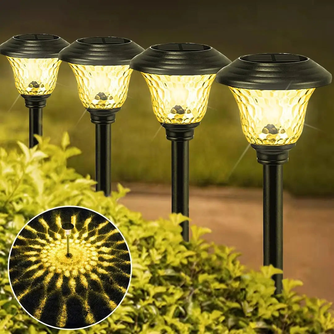 Solar RGB Pathway Lights – IP67 Waterproof