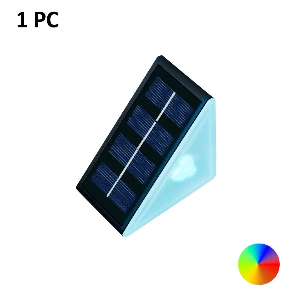 Solar RGB Step Lights – IP67 Waterproof