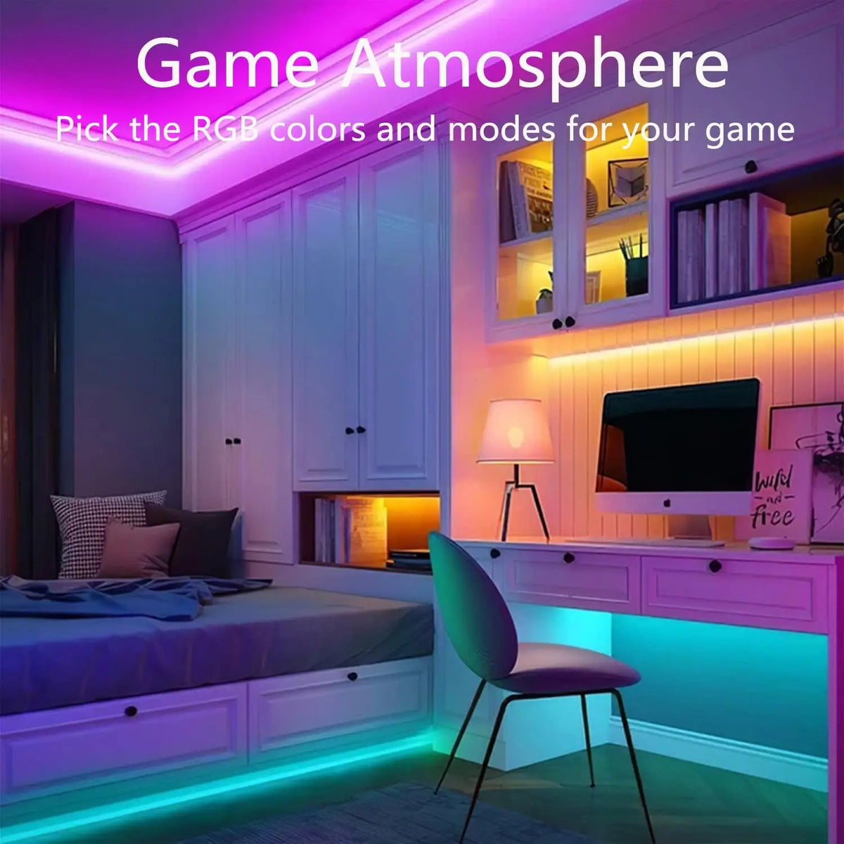 Smart Neon Rope Light – App & Remote, IP65 Outdoor