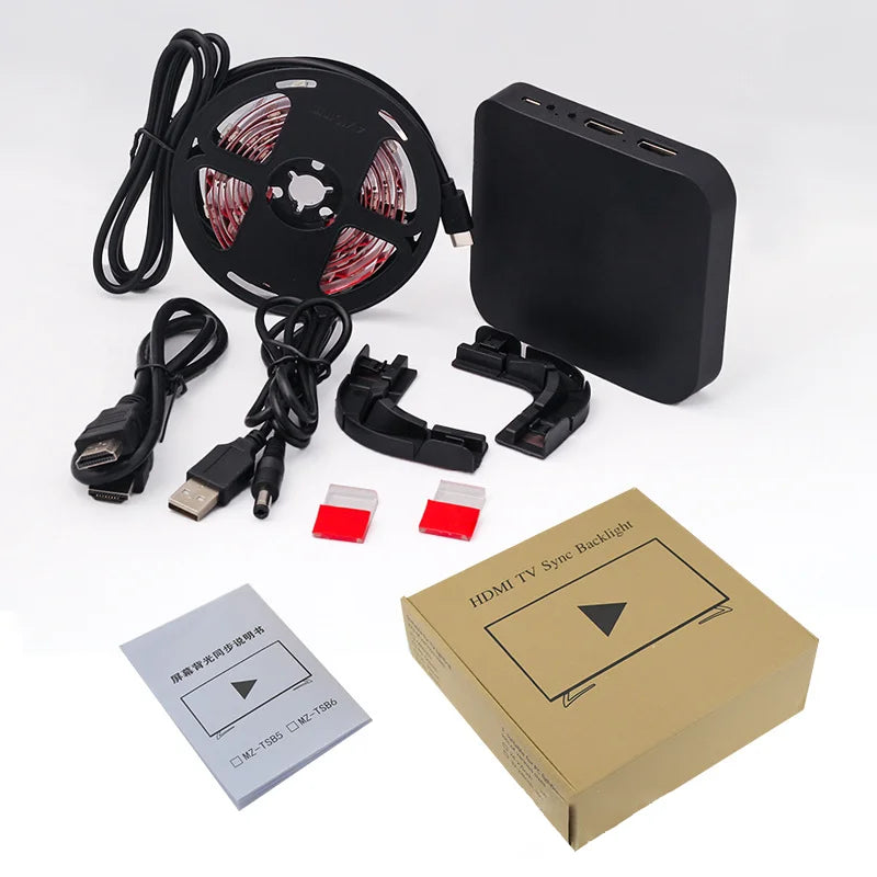 Smart TV Backlight Kit with HDMI Sync Box
