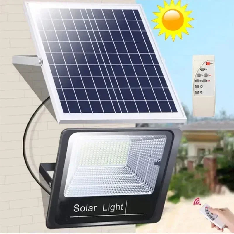 Solar Flood Light with Remote – 30W, IP67
