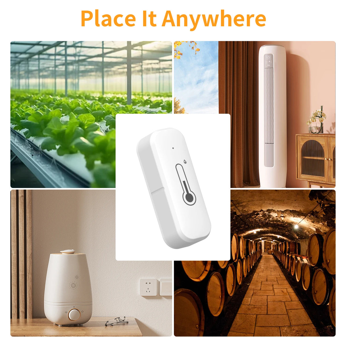 Smart WiFi Thermometer & Hygrometer
