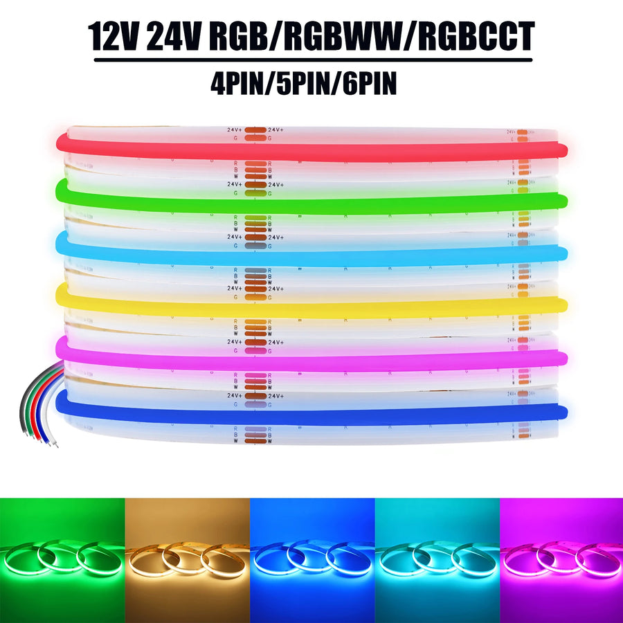 COB LED Strip Light – Dotless Smooth Glow