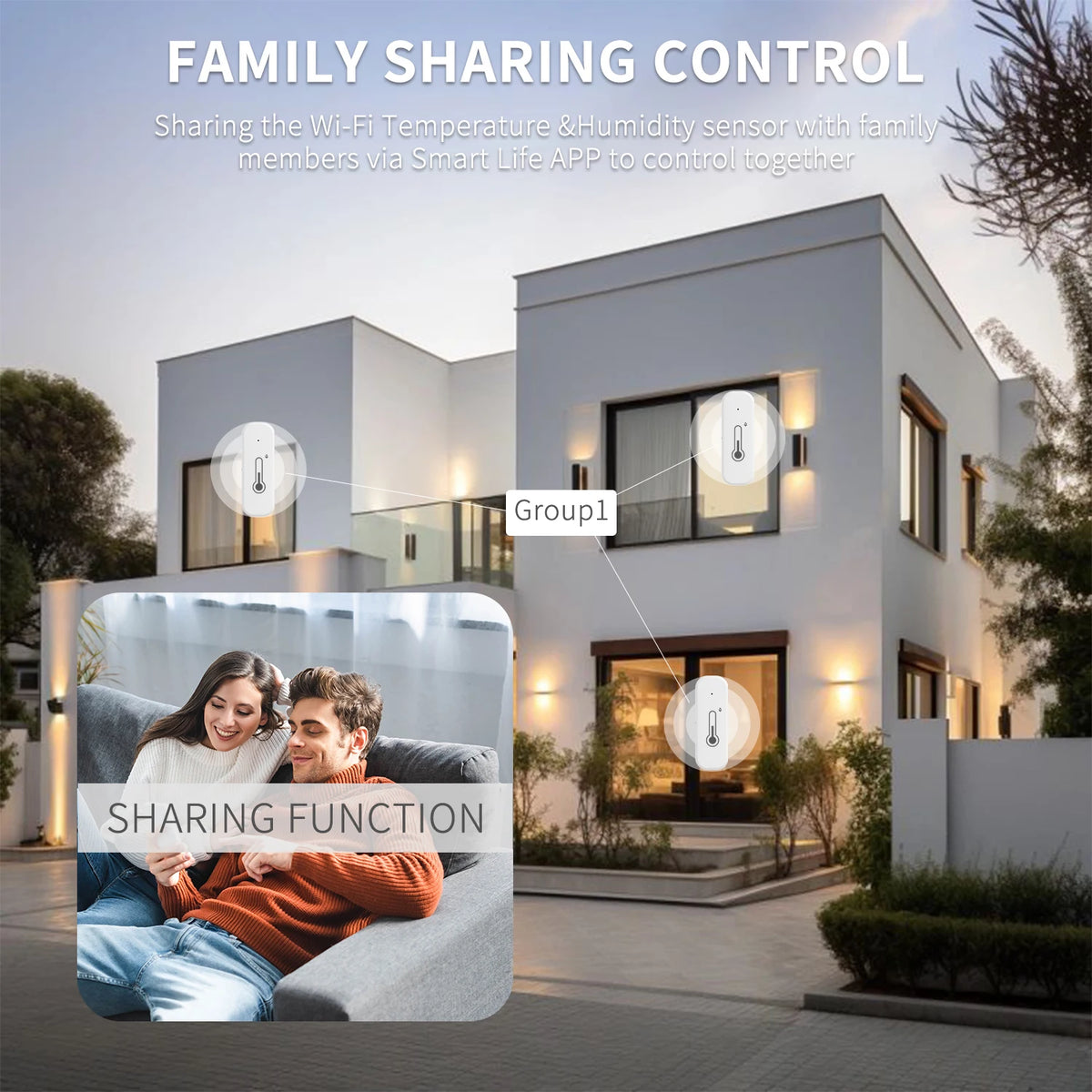 Smart WiFi Thermometer & Hygrometer