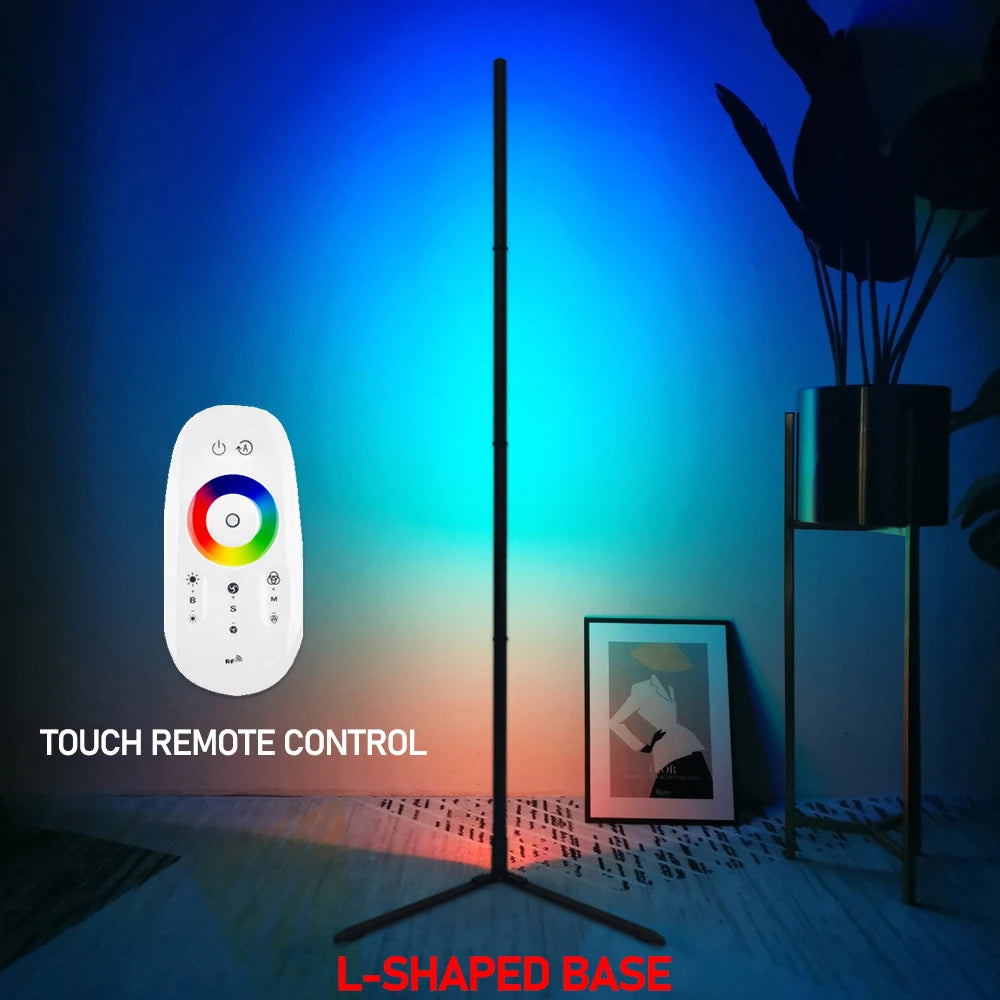 RGBIC Smart Floor Lamp – App & Remote Control