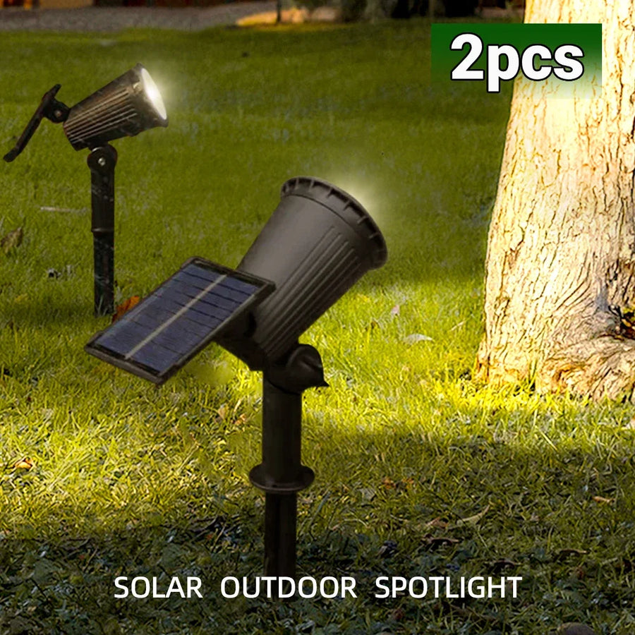 Solar RGB Landscape Spotlights