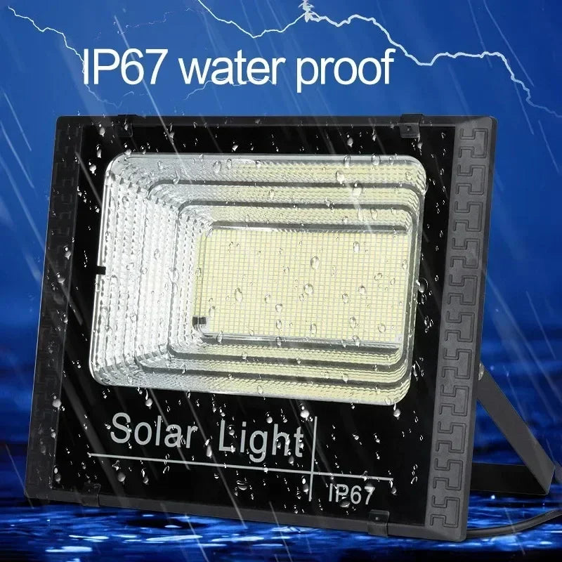 Solar Flood Light with Remote – 30W, IP67