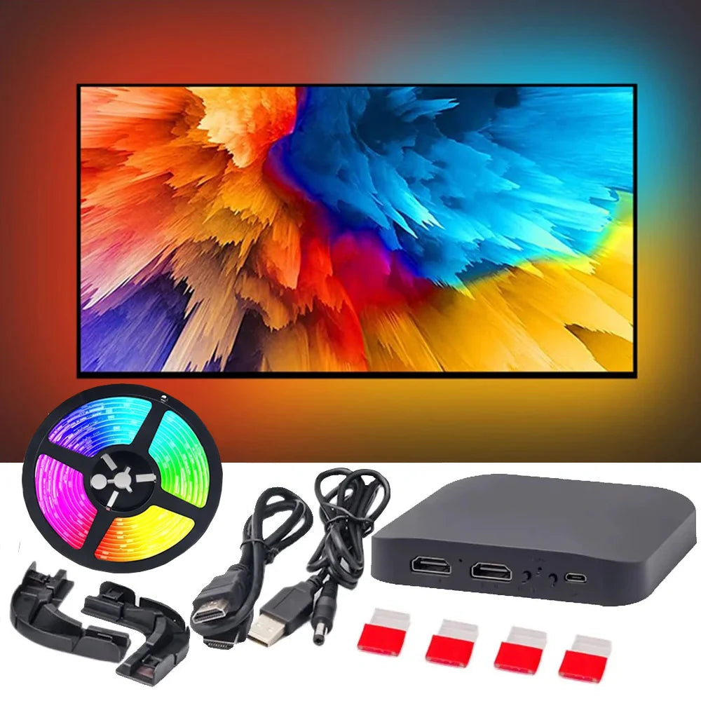 Smart TV Backlight Kit with HDMI Sync Box