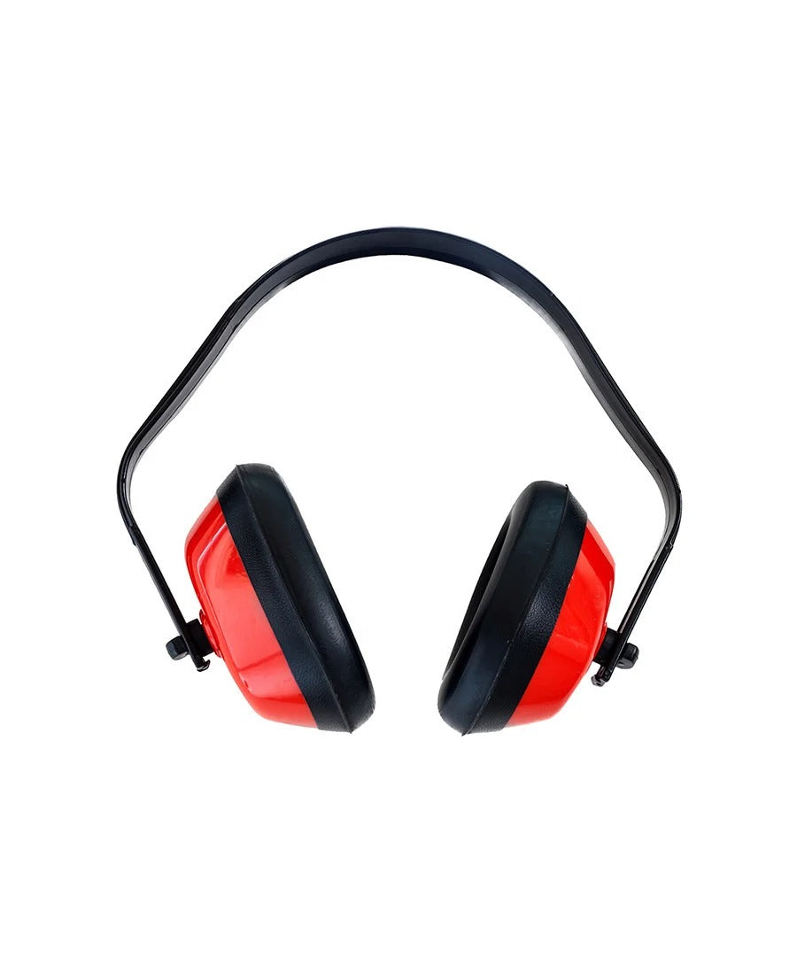 Quiet Zone Hearing Protection Earmuffs in red