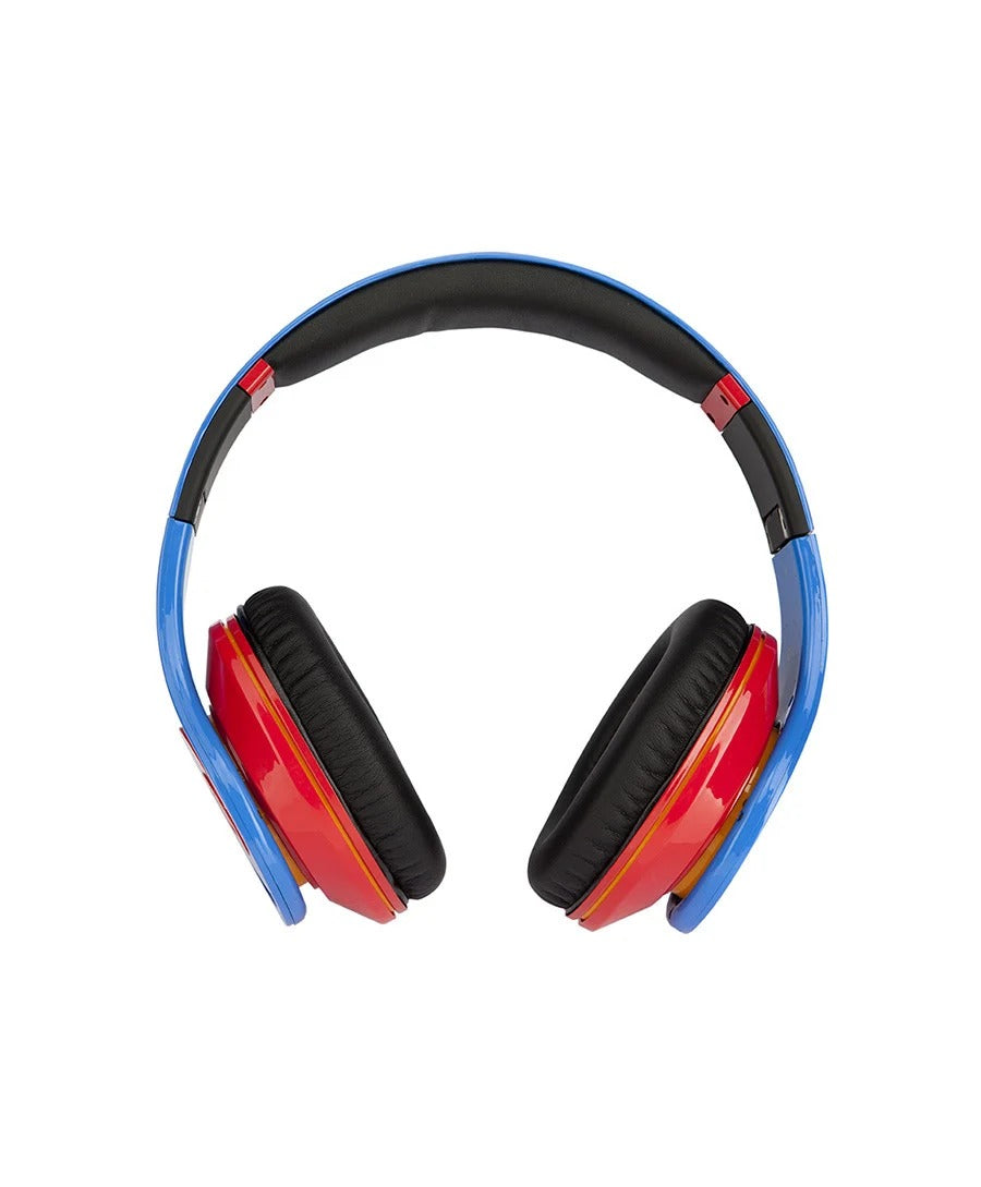 Pulse Wireless Headphones in Blue Red
